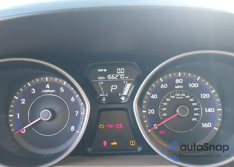 2013 Hyundai Elantra Limited из США, поврежденный, VIN 5NPDH4AE7DH212611